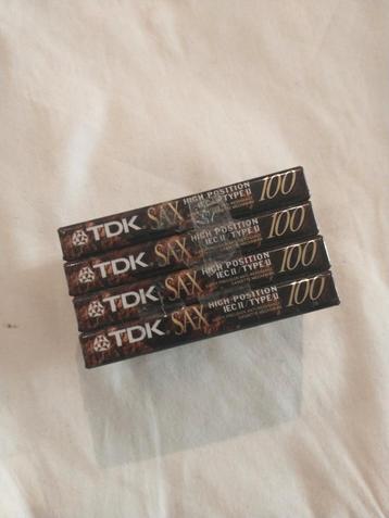 Tdk sa-x 100 4 stuks beschikbaar voor biedingen