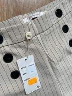 Klassieke gestreepte broek met hoge taille NIEUW, Kleding | Dames, Beige, Nieuw, Lang, Ophalen