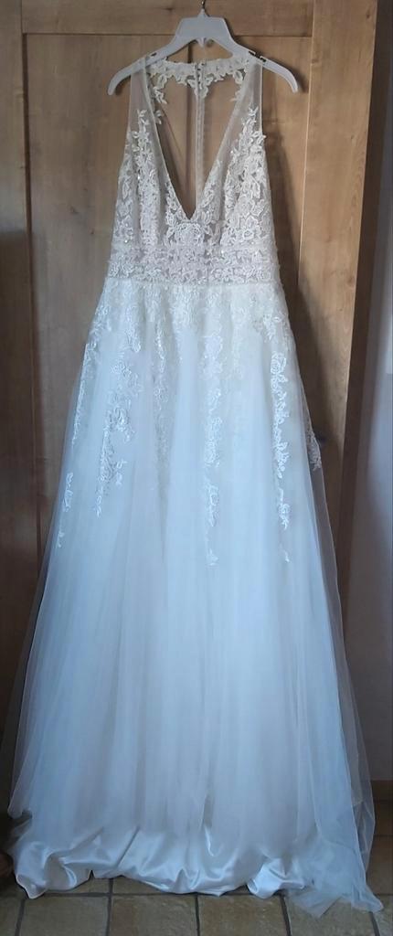 NIEUWE TROUWJURK MET LABELS, Kleding | Dames, Trouwkleding en Trouwaccessoires, Nieuw, Trouwjurk, Wit, Ophalen of Verzenden