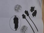CONNECTORSET 2  ,3  ,4  ,5 PIN, Elektronische apparatuur, Ophalen of Verzenden, Nieuw