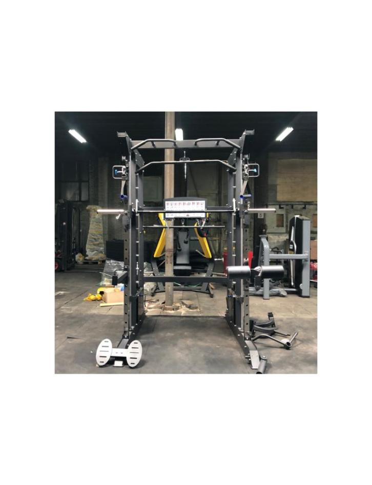 Gymfit multi functionele Smith machine | incl gewichtenblok, Sport en Fitness, Fitnessmaterialen, Gebruikt, Overige typen, Armen