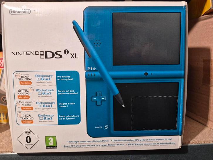 Nintendo Dsi XL compleet, Games en Spelcomputers, Spelcomputers | Nintendo DS, Zo goed als nieuw, DS Lite, Ophalen of Verzenden