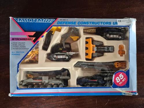 Mulitimac defense constructors unit set speelgoed, Kinderen en Baby's, Speelgoed | Actiefiguren, Gebruikt, Ophalen of Verzenden