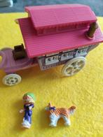 Polly Pocket Bluebird Circus Wagon on the go, Enlèvement, Utilisé