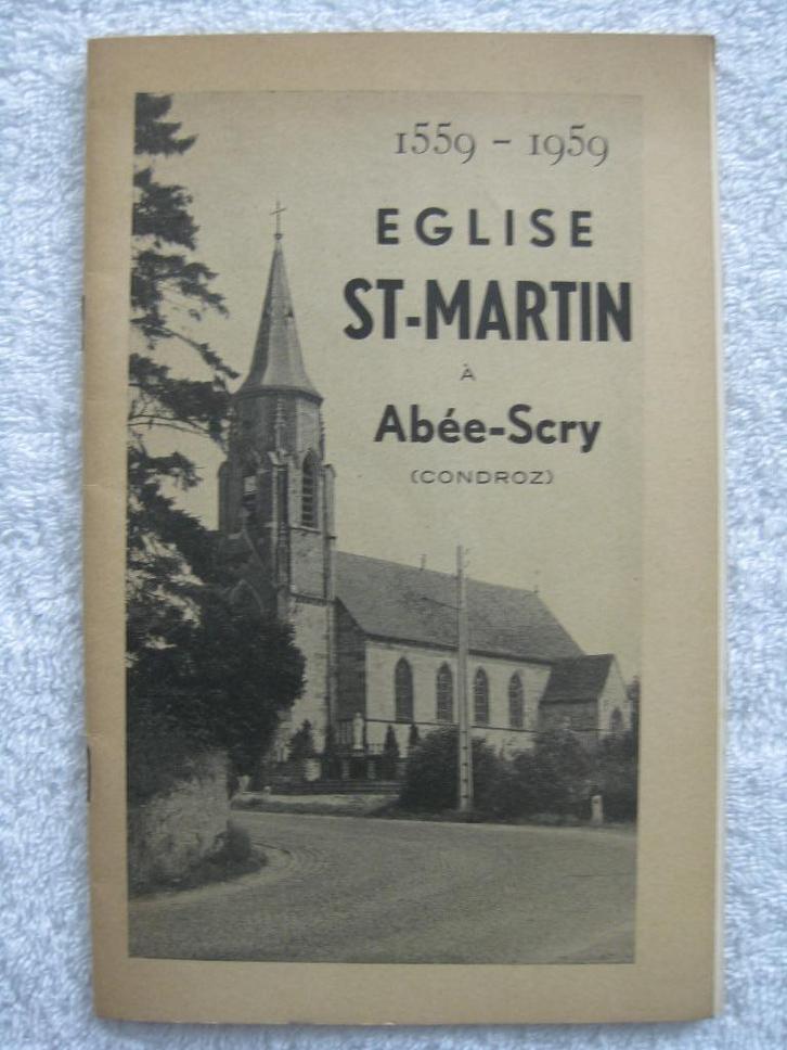Abée Scry Tinlot – Yvan Delatte – 1959 - rare, Livres, Histoire nationale, Utilisé, Enlèvement ou Envoi