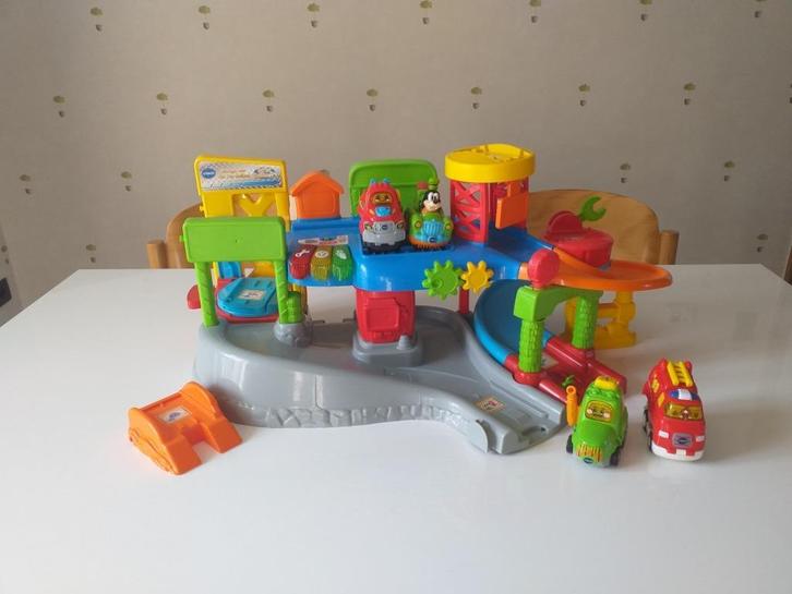 Garage Tut Tut Bolides V-Tech, Kinderen en Baby's, Speelgoed | Vtech, Gebruikt, 2 tot 4 jaar, Ophalen