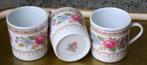 trois tasses anciennes en porcelaine chinoise avec poinçon, Antiquités & Art, Enlèvement ou Envoi