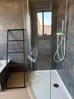 Gebogen douchescherm voor italiaanse douche, Huis en Inrichting, Ophalen, Zo goed als nieuw