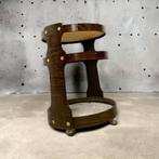 Vintage ronde space age bar cart / roltafeltje / bijzettafel, Antiek en Kunst, Ophalen of Verzenden