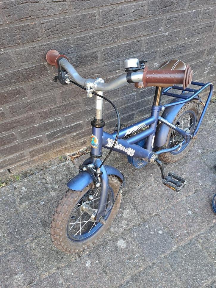 Kinderfiets Volare, ideaal als 1ste fietsje, Fietsen en Brommers, Fietsen | Kinderfietsjes, Gebruikt, Minder dan 16 inch, Zijwieltjes