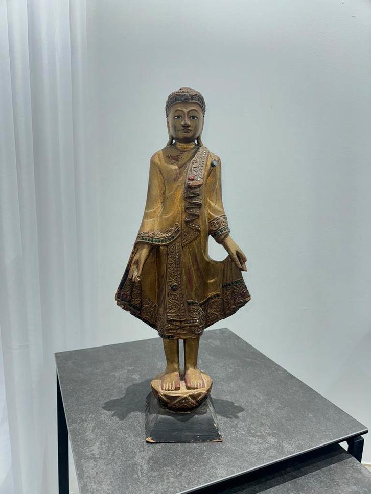 Antiek Boeddhabeeld, Antiek en Kunst, Antiek | Religieuze voorwerpen, Ophalen