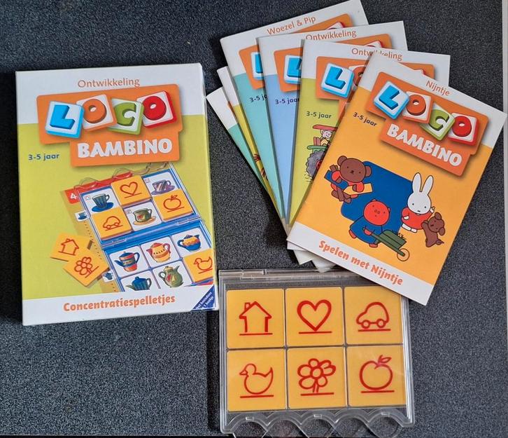 Loco Bambino 6 boekjes waaronder Nijntje, Woezel en Pip, Kinderen en Baby's, Speelgoed | Educatief en Creatief, Ophalen of Verzenden