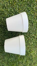 Elho loft urban rond 20cm - wit, Tuin en Terras, Bloempotten, Ophalen, Zo goed als nieuw