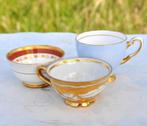 3 tasses de collection fine porcelaine anglaise, Collections, Enlèvement ou Envoi, Comme neuf, Porcelaine, Tasse et/ou soucoupe