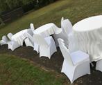 Location chaises et tables professionnelles fêtes/banquets, Zo goed als nieuw