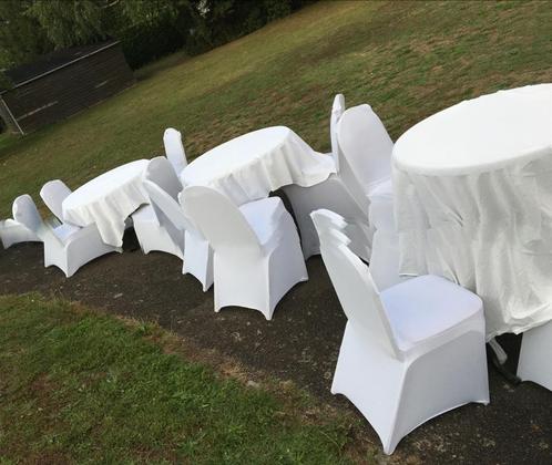 Location chaises et tables professionnelles fêtes/banquets, Tuin en Terras, Tuinstoelen, Zo goed als nieuw