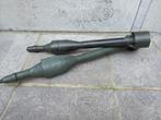 Reproductie hout en metaal voor panzerschreck, Ophalen