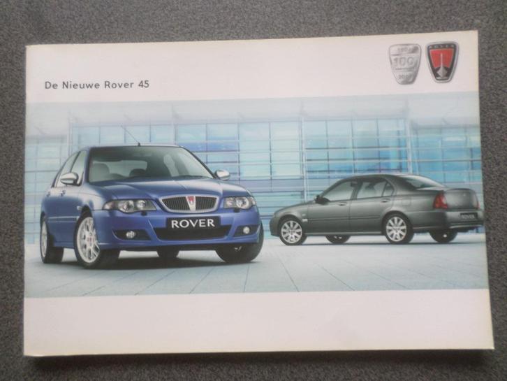 Rover 45 2004 Brochure, Boeken, Auto's | Folders en Tijdschriften, Ophalen of Verzenden