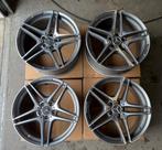 Mercedes C63 AMG W205 velgen 19 inch breedset, 19 inch, Gebruikt, Velg(en), Ophalen of Verzenden