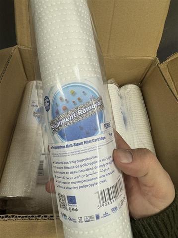 10 stuks 5 Micron aquarium filter 10" filterhuis Aquafilter, Dieren en Toebehoren, Ophalen of Verzenden, Nieuw