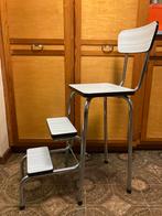 Kruk / trapje formica, Ophalen, Gebruikt, Wit