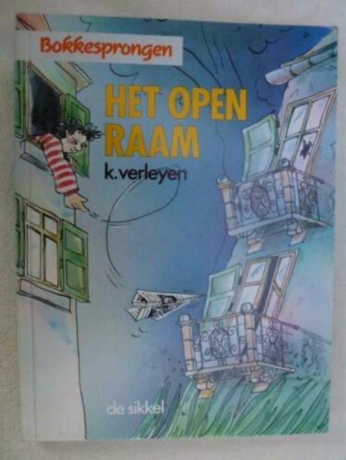 Het open raam K Verleyen ISBN 9026048939 De Sikkel 1989, Boeken, Kinderboeken | Jeugd | onder 10 jaar, Gelezen, Fictie algemeen