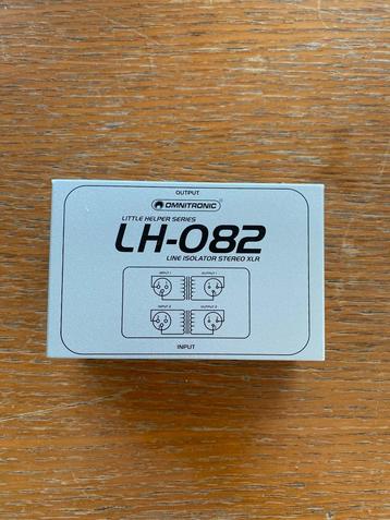 Omnitronic LH-082 stereo line isolator