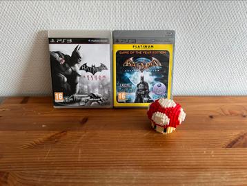 Batman: Arkham Asylum (2009) en Batman: Arkham City (2011) beschikbaar voor biedingen
