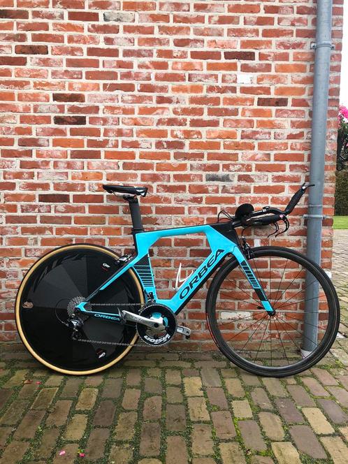 Tijdrit/triatlonfiets orbea Zipp, Fietsen en Brommers, Fietsen | Racefietsen, Gebruikt, Carbon, Ophalen