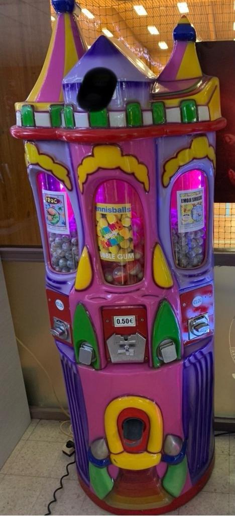 Speelgoed capsule automaat “kasteel met verlichting”, Verzamelen, Automaten | Overige, Gebruikt, Ophalen of Verzenden