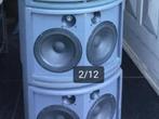 2x DOUBLES Enceintes: OHM MR228 Top qualité, état👍, Ophalen, Refurbished