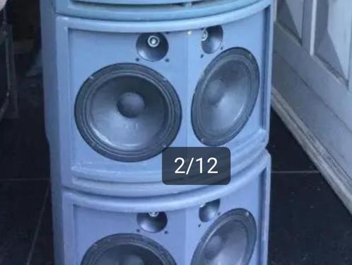 2x DOUBLES Enceintes: OHM MR228 Top qualité, état👍, Audio, Tv en Foto, Luidsprekerboxen, Refurbished, Ophalen