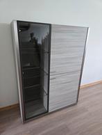 Vitrine kast met led verlichting, Huis en Inrichting, Kasten | Vitrinekasten, Ophalen, Zo goed als nieuw