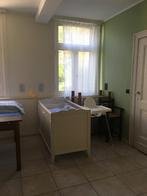 wit babybedje, Kinderen en Baby's, Kinderkamer | Bedden, Ophalen, Gebruikt, Minder dan 140 cm, Minder dan 70 cm
