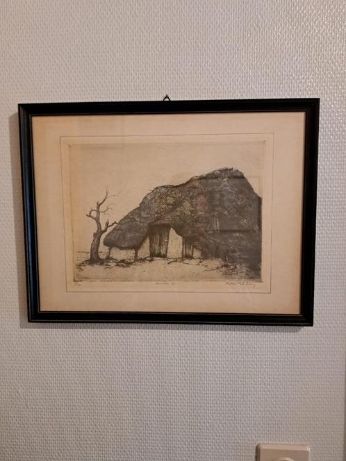Etstekeningen van Mol, Antiek en Kunst, Kunst | Tekeningen en Fotografie, Ophalen