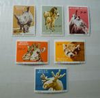 1961 Zoo Antwerpen Dieren, complete serie, postfris, zfraai, Postzegels en Munten, Postzegels | Europa | België, Ophalen of Verzenden