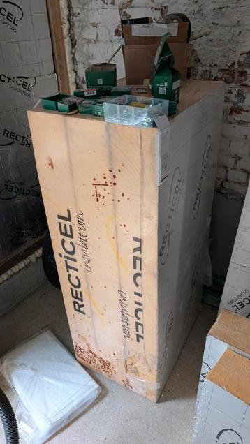 Recticel PIR 14 CM, Bricolage & Construction, Comme neuf, Enlèvement, Mousse rigide (PIR), Isolation des murs