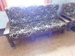 Fauteuils chêne et tissus, Ophalen, Hout, Gebruikt, 100 tot 125 cm