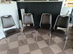 design stoel, Huis en Inrichting, Stoelen, Ophalen, Bruin, Zo goed als nieuw, Metaal