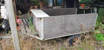 Aanhangwagen remorque motoculteur beschikbaar voor biedingen