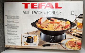 Meerdere wok + fondue van Téfal beschikbaar voor biedingen