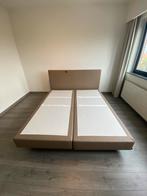 Boxspring te koop, Huis en Inrichting, Slaapkamer | Boxsprings, Ophalen, Gebruikt, Bruin, Klassiek