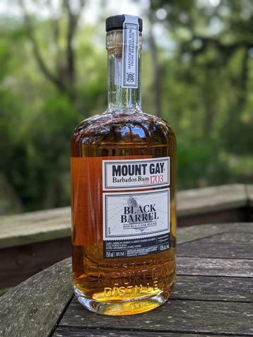 Rhum MOUNT GAY Black Barrel 1703 disponible aux enchères