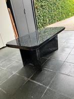 Blue pearl granieten salontafel, Huis en Inrichting, Ophalen, 100 tot 150 cm, 50 tot 100 cm, Zo goed als nieuw