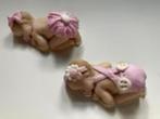 Baby figuurtjes voor bij een geboorte, Kinderen en Baby's, Kraamcadeaus en Geboorteborden, Ophalen of Verzenden, Nieuw, Geboortebord