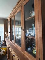 Teakkast Large, Ophalen, 200 cm of meer, Glas, Zo goed als nieuw