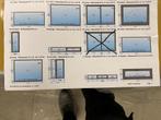 Nieuwe Alu ramen te koop, Doe-het-zelf en Bouw, Ophalen, Nieuw