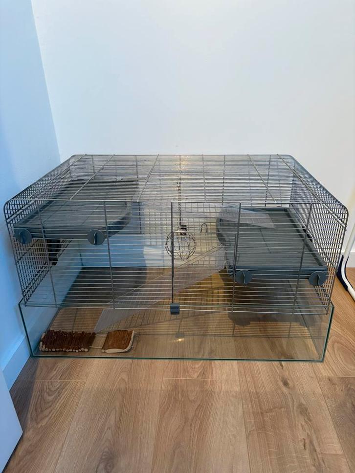 Hamsterkooi, Dieren en Toebehoren, Knaagdieren en Konijnen | Hokken en Kooien, Zo goed als nieuw, Kooi, Hamster, Muis, Ophalen