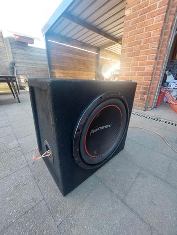 PIONEER subwoofer + versterkerkit beschikbaar voor biedingen