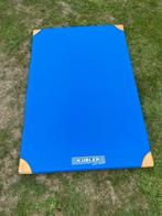Turnmat Kubler 150x100x7, Sport en Fitness, Turnen, Ophalen, Gebruikt, Blauw, Materiaal